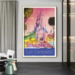 poster vintage disneyland
