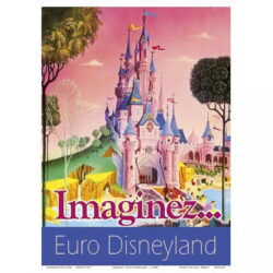 poster vintage disneyland