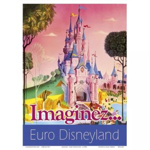 poster vintage disneyland