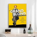 locandina del film la grande bionda con una scarpa nera