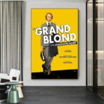 locandina del film la grande bionda con una scarpa nera