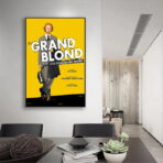 locandina del film la grande bionda con una scarpa nera