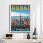 poster dubai vintage 2