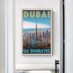 poster dubai vintage 2