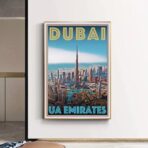 poster dubai vintage 2