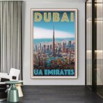 poster dubai vintage 2