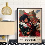 poster vintage scozia 1