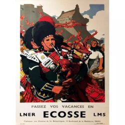 poster vintage scozia 1