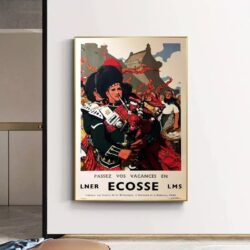 poster vintage scozia 1
