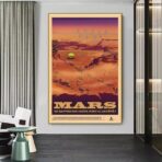poster spaziale vintage 1