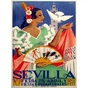 poster vintage spagna 1