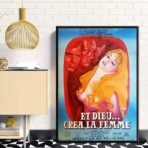 poster e dio creo la donna