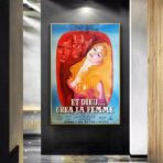 poster e dio creo la donna
