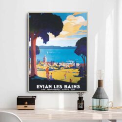 poster evian les bains 2