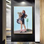 poster donna vintage 1
