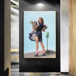 poster donna vintage 1