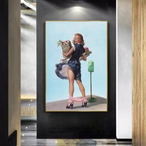 poster donna vintage 1