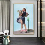 poster donna vintage 1