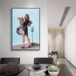 poster donna vintage 1