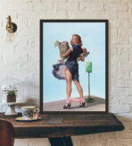 poster donna vintage 1