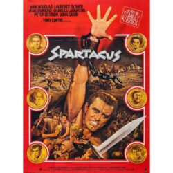 locandina del film spartacus
