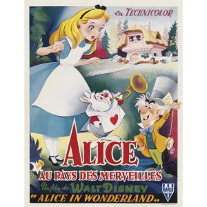 locandina del film alice nel paese delle meraviglie