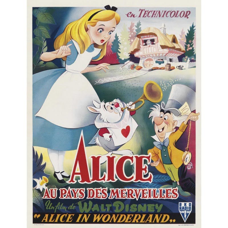 locandina del film alice nel paese delle meraviglie locandina del film alice nel paese delle meraviglie
