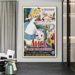 locandina del film alice nel paese delle meraviglie