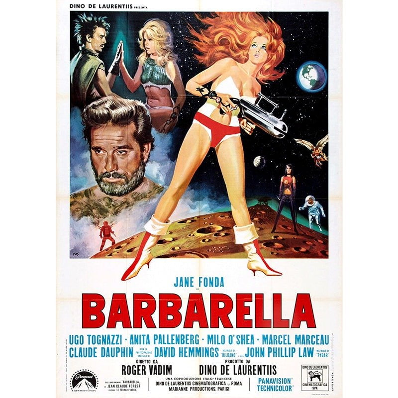 locandina del film barbarella locandina del film barbarella