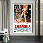 locandina del film barbarella