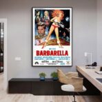 locandina del film barbarella