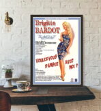 poster film brigitte bardot 1