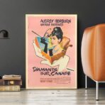 poster film diamanti sul divano