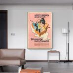 poster film diamanti sul divano