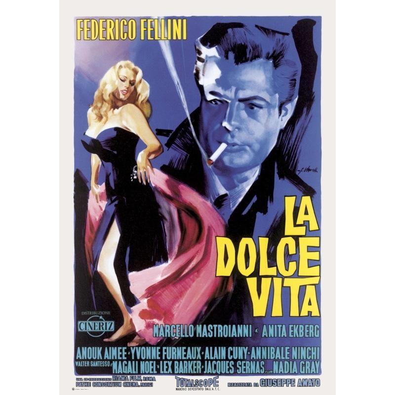 locandina film la dolce vita locandina film la dolce vita