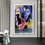 locandina film la dolce vita