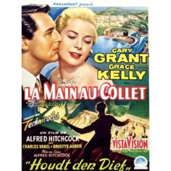 locandina del film con la mano al colletto