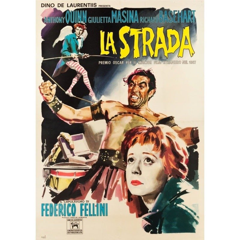 locandina film la strada locandina film la strada