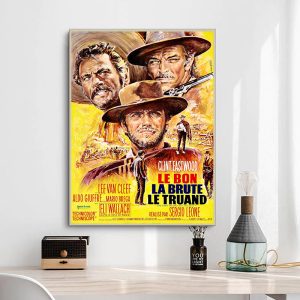 locandina del film il buono il brutto cattivo