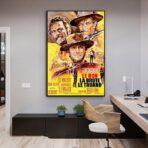 locandina del film il buono il brutto cattivo