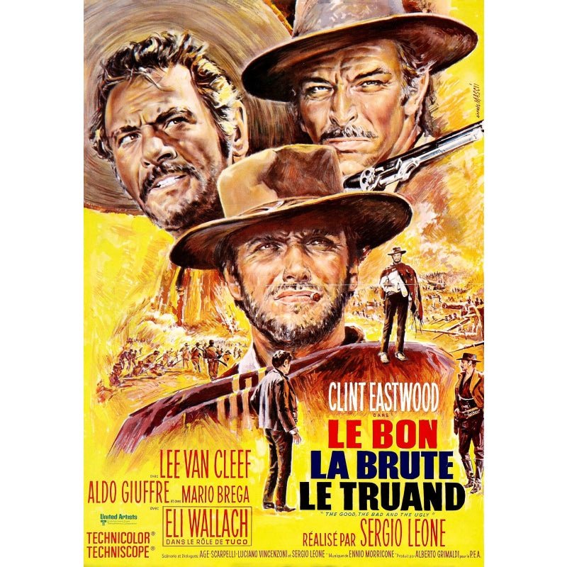 locandina del film il buono il brutto cattivo