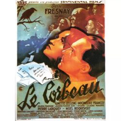 poster vintage brucio il corvo