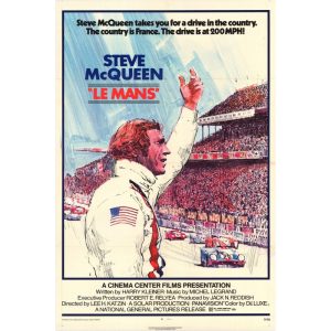 locandina film le mans steve mcqueen
