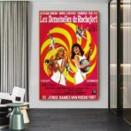 locandina film les demoiselles de rochefort