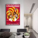 locandina film les demoiselles de rochefort