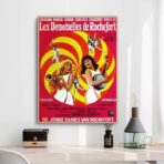 locandina film les demoiselles de rochefort