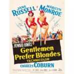 locandina del film gli uomini preferiscono le bionde