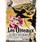 poster film gli uccelli hitchcock