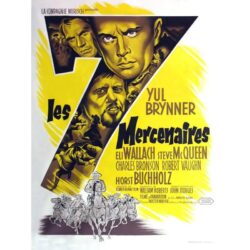 locandina del film i sette mercenari