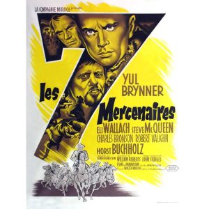 locandina del film i sette mercenari